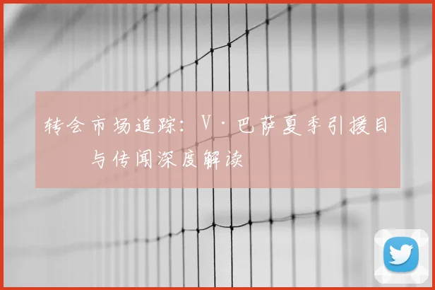 转会市场追踪：V·巴萨夏季引援目标与传闻深度解读